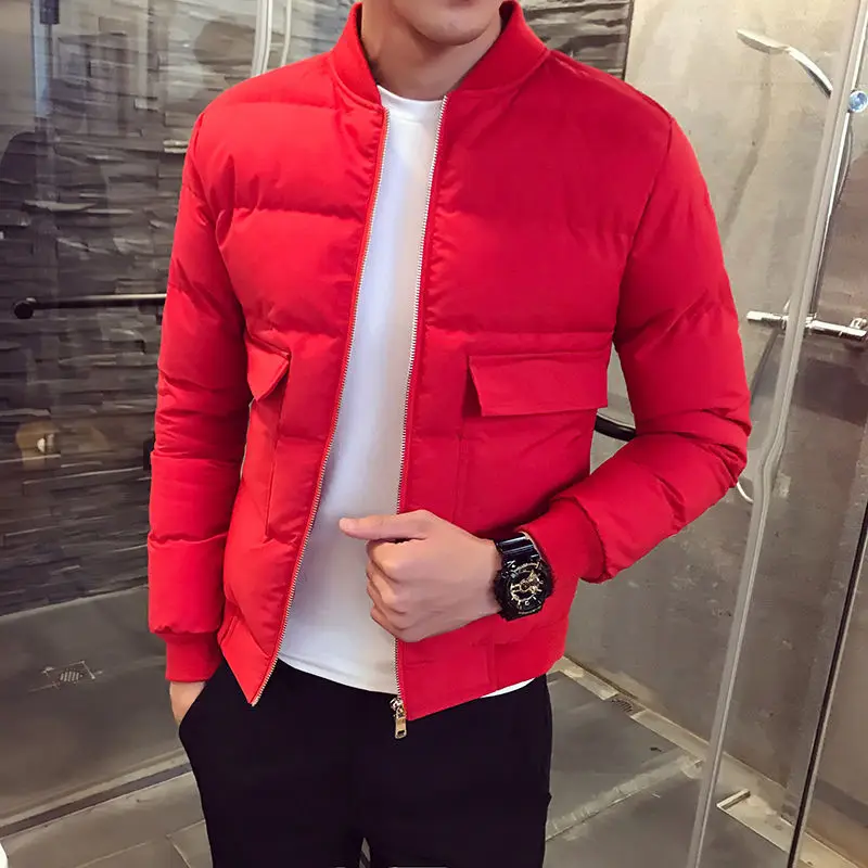 Cotton-padded Men's Patch Bag Winter New Short Padded Slim Teenagers Handsome Cotton-padded Jacket Coat
Cotton-padded Men's Patch Bag Winter New Short Padded Slim Teenagers Handsome Cotton-padded Jacket Coat