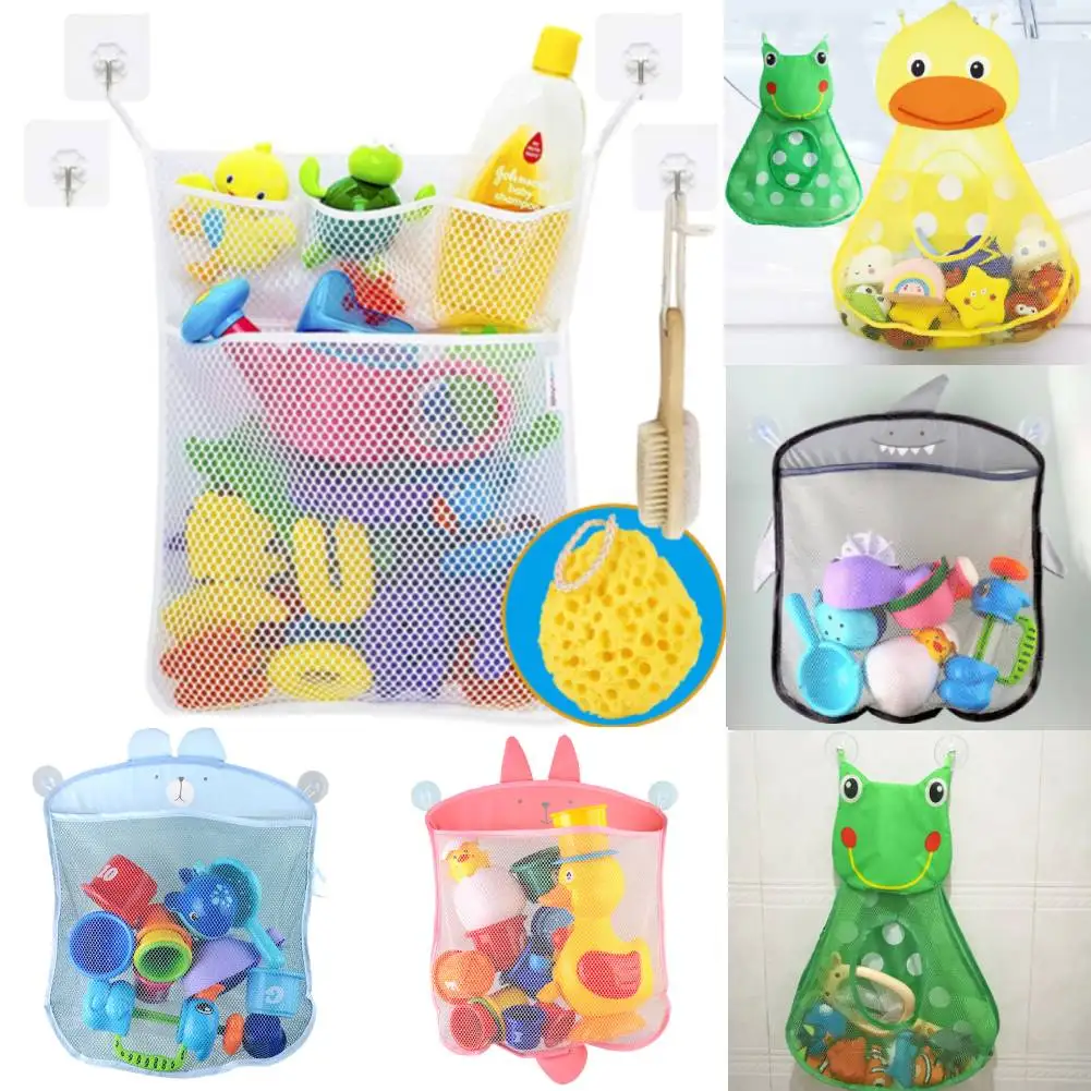 New Baby Bathroom Mesh Bag Sucker Design For Bath Toys Kids Basket Cartoon Animal Shapes Cloth Sand Toys Storage Net Bag
New Baby Bathroom Mesh Bag Sucker Design For Bath Toys Kids Basket Cartoon Animal Shapes Cloth Sand Toys Storage Net Bag