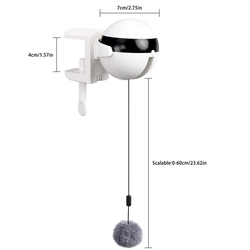 Electric Automatic Lifting Cat Ball Toy Lifting Ball Electric Flutter Rotating Interactive Puzzle Smart Pet Cat Ball Toy
Electric Automatic Lifting Cat Ball Toy Lifting Ball Electric Flutter Rotating Interactive Puzzle Smart Pet Cat Ball Toy