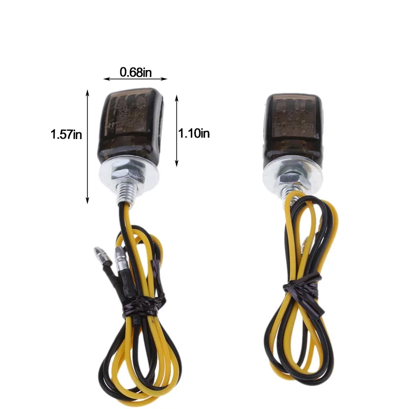 2pcs Universal LED Black Micro Mini Tiny Small Indicators Turn Signals Motorcycle MotorBike Moto Light Parts Accessories New
2pcs Universal LED Black Micro Mini Tiny Small Indicators Turn Signals Motorcycle MotorBike Moto Light Parts Accessories New