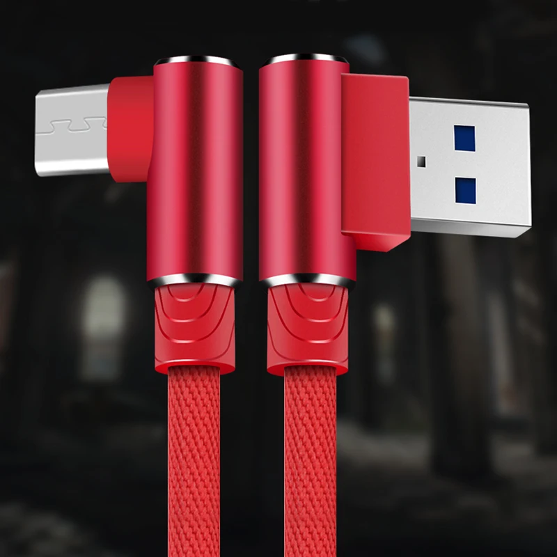 1m 2m 3m 90 Degree Micro USB Data Fast Charging Cable for S6 S7 Mi 4X LG Tablet Android Mobile Phone Original Charger Wire Cord 
1m 2m 3m 90 Degree Micro USB Data Fast Charging Cable for S6 S7 Mi 4X LG Tablet Android Mobile Phone Original Charger Wire Cord