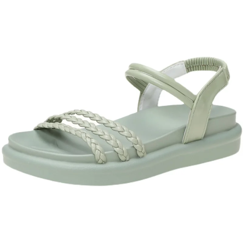 Low Sandals Woman Leather Shoes Lady 2021 Soft Clogs With Heel All-Match Suit Female Beige Low-heeled New Velvet Comfort Summer
Low Sandals Woman Leather Shoes Lady 2021 Soft Clogs With Heel All-Match Suit Female Beige Low-heeled New Velvet Comfort Summer
