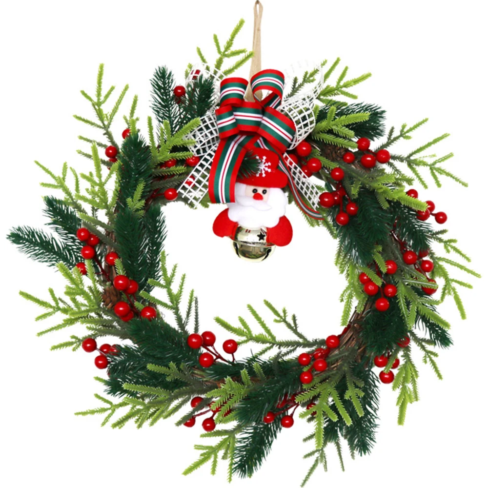 Door Hanging Decoration 20 Inches Plastic Simulation Pine Needle Festival ACTS Dia 45cm Artificial Eucalyptus Wreath
Door Hanging Decoration 20 Inches Plastic Simulation Pine Needle Festival ACTS Dia 45cm Artificial Eucalyptus Wreath