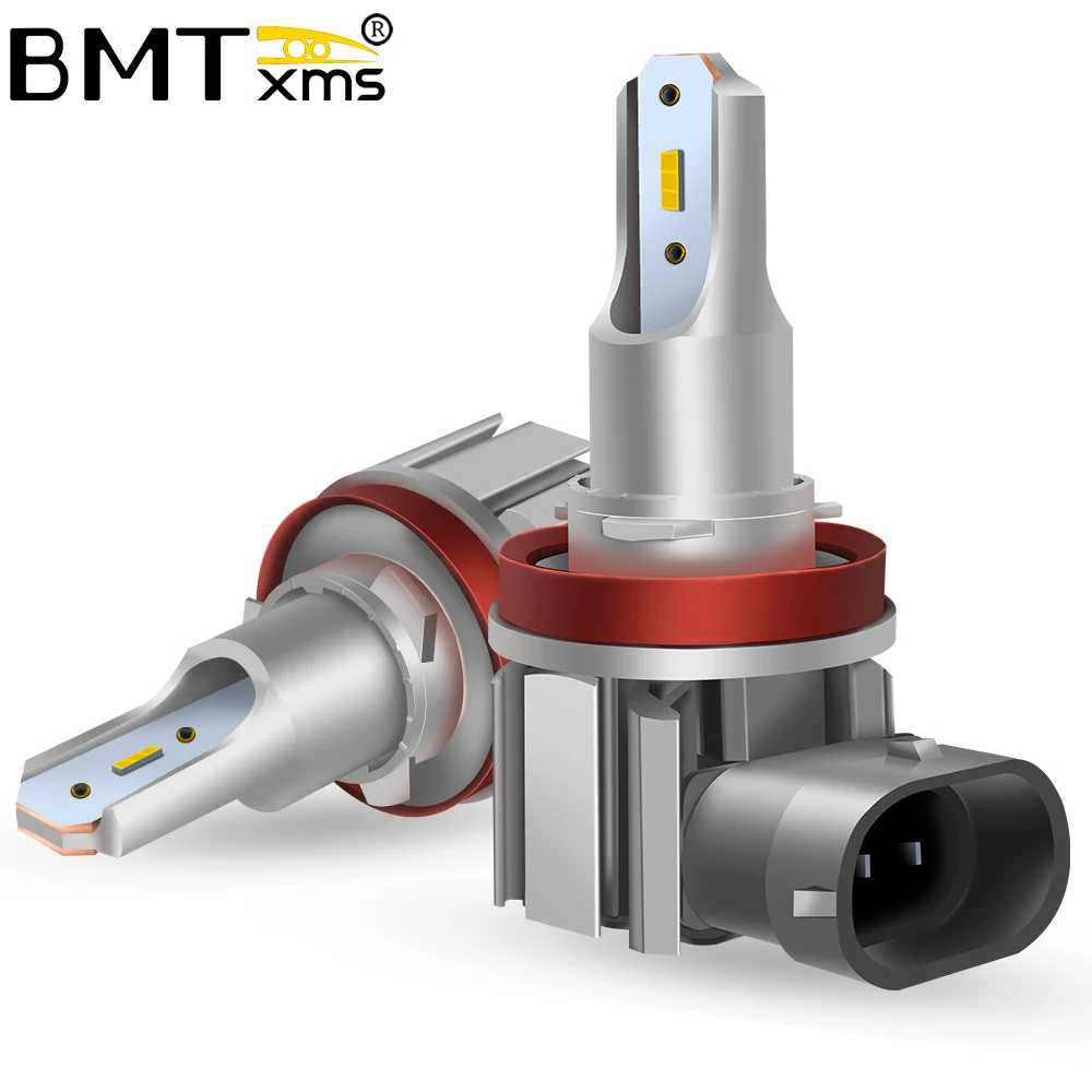 Автомобильная светодиодная противотумансветодиодный фара BMTxms Canbus H8 H11 9005 9006 для