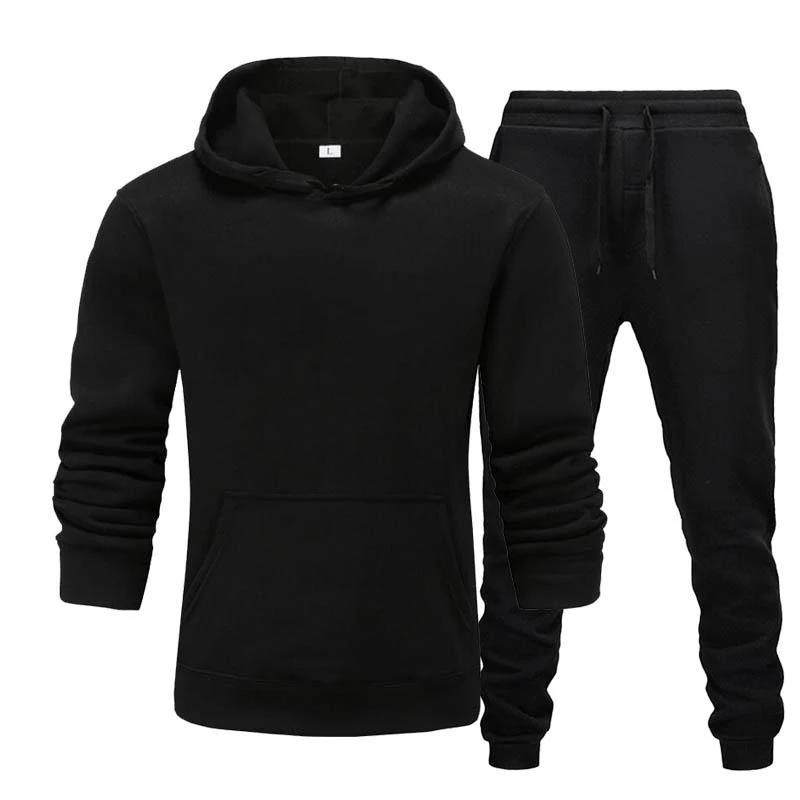 Tracksuit Men Fashion Hoodies Men Suits Solid Sets Men Sweatshirts+Sweatpants Spring Autumn Fleece Hooded Pullover 2 Pieces Set
Tracksuit Men Fashion Hoodies Men Suits Solid Sets Men Sweatshirts+Sweatpants Spring Autumn Fleece Hooded Pullover 2 Pieces Set