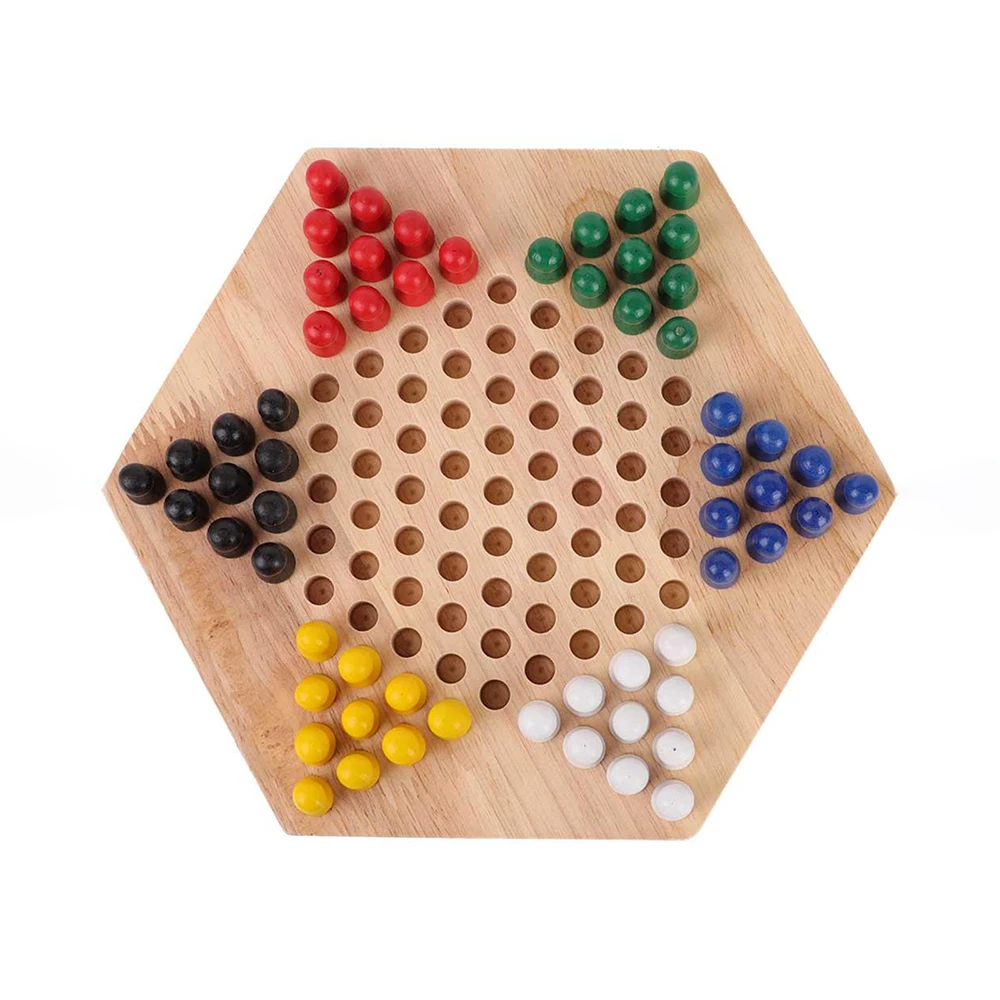 Halma Chess Game Preschool Strategy Chess Game With Honeycomb Board 60 Chess Pieces 6 Colors For Kids Kindergarten Children
Halma Chess Game Preschool Strategy Chess Game With Honeycomb Board 60 Chess Pieces 6 Colors For Kids Kindergarten Children