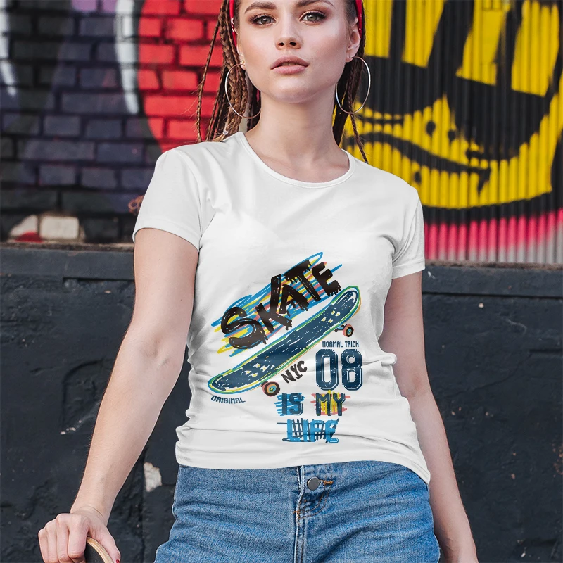 3D Printing Cartoon Comic Character Graffiti Lady T-shirt Art Harajuku Casual Breathable Plus Size Women's Clothing
3D Printing Cartoon Comic Character Graffiti Lady T-shirt Art Harajuku Casual Breathable Plus Size Women's Clothing