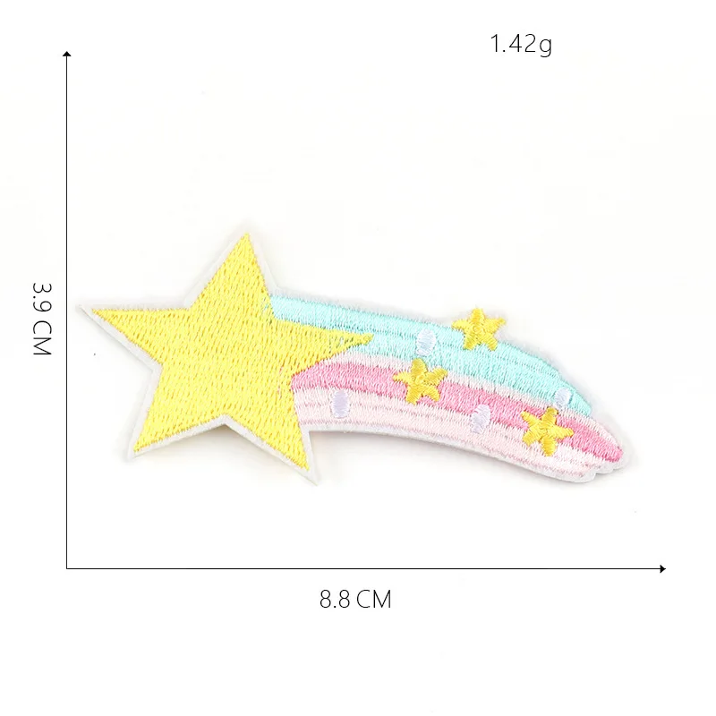 Clothing Accessories Cloth Sticker Wholesale Embroidery Cloud See Rainbow Clothes Patch Embroidery Iron on Patches Cute Patch
Clothing Accessories Cloth Sticker Wholesale Embroidery Cloud See Rainbow Clothes Patch Embroidery Iron on Patches Cute Patch