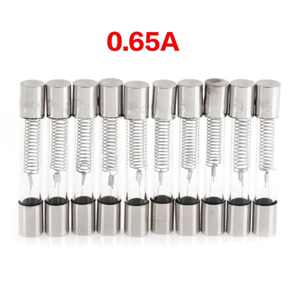 Microwave Fuse Microwave High-Pressure Oven Fuse 5KV 0.65A-0.9A 6*40mm Glass Tube Fuse 10PCS
Microwave Fuse Microwave High-Pressure Oven Fuse 5KV 0.65A-0.9A 6*40mm Glass Tube Fuse 10PCS