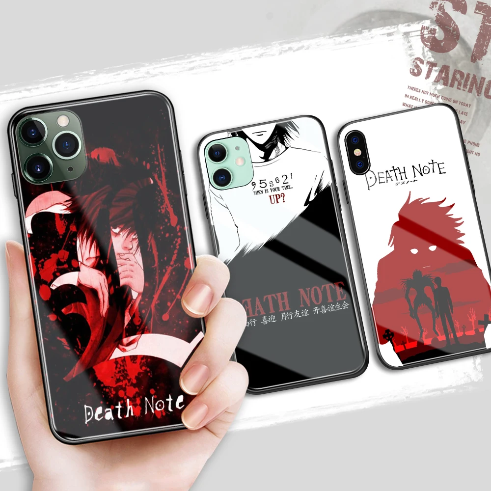 Чехол Death Note с японским аниме для iPhone 13, стеклянный Жесткий Чехол для iPhone 6 6S 8 7 Plus X XR XS MAX 11 12 13 Pro Max Manga
Чехол Death Note с японским аниме для iPhone 13, стеклянный Жесткий Чехол для iPhone 6 6S 8 7 Plus X XR XS MAX 11 12 13 Pro Max Manga