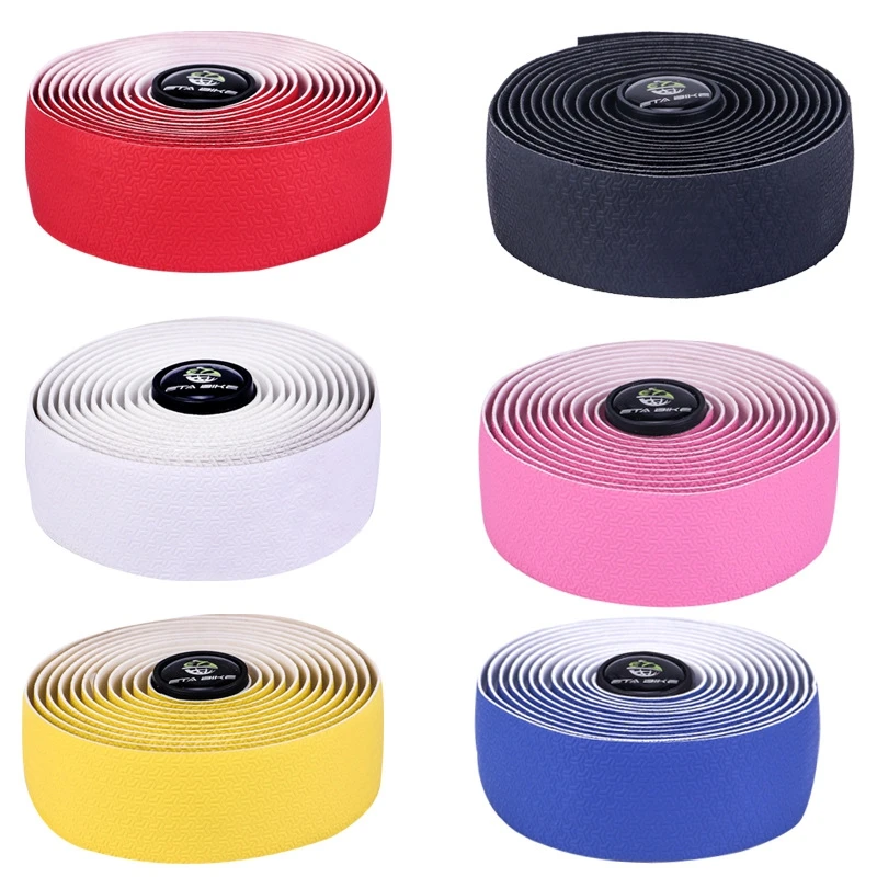 2PCS Bicycle Handlebar Tape Steering Wheel Cover Bike Cycling Handle Nonslip Belt Rubber Tape Cycling Bike Handlebar Accessories 
2PCS Bicycle Handlebar Tape Steering Wheel Cover Bike Cycling Handle Nonslip Belt Rubber Tape Cycling Bike Handlebar Accessories