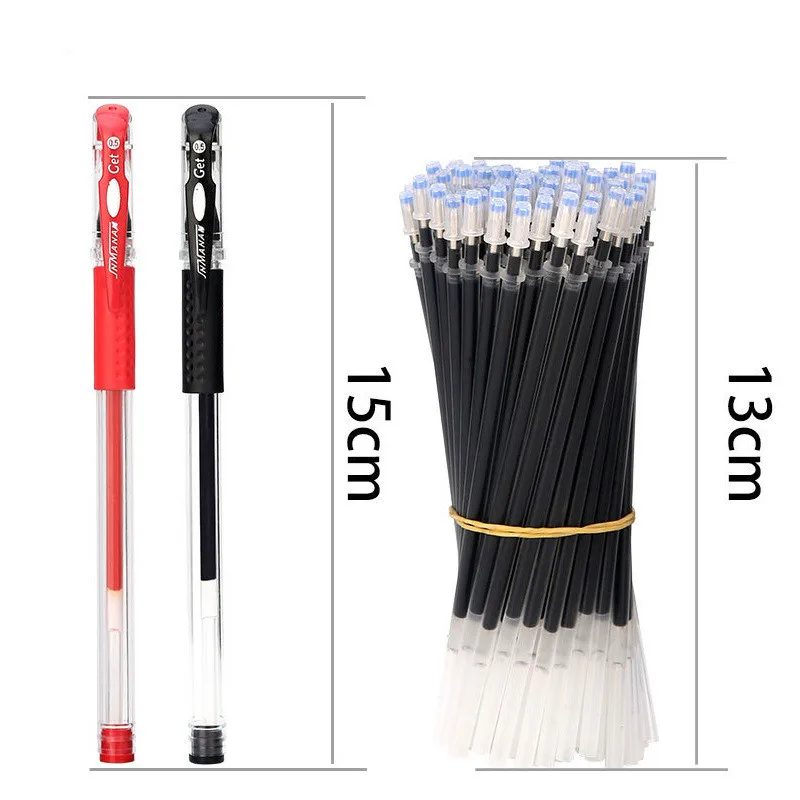 Superfine 0.5mm Gel Pens Blue Red Black Gel Ink Pen Refill Office Supplies High Quality Stationery Pens Refill School Supplies
Superfine 0.5mm Gel Pens Blue Red Black Gel Ink Pen Refill Office Supplies High Quality Stationery Pens Refill School Supplies