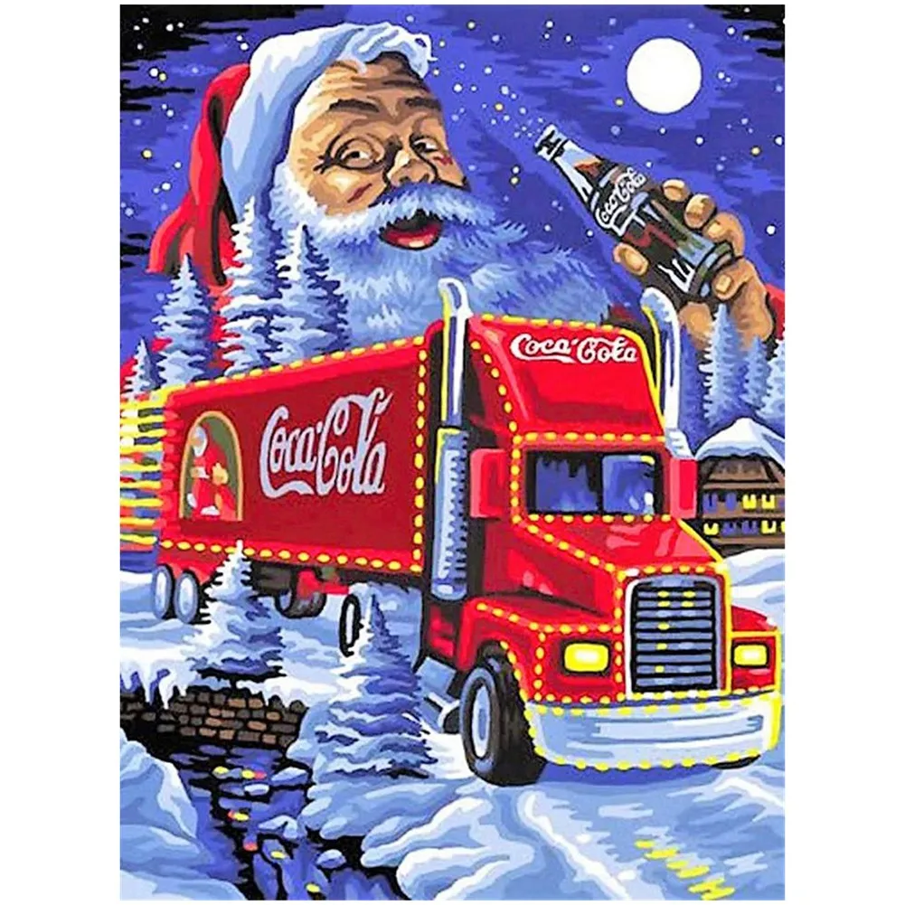 5D Full Diamond Embroidery Painting Santa Claus Rhinestone Cross Stitch Christmas Container For Beads Art Needlework Home Decor
5D Full Diamond Embroidery Painting Santa Claus Rhinestone Cross Stitch Christmas Container For Beads Art Needlework Home Decor