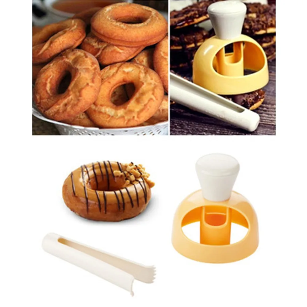 DIY Donut Mold Cake Decorating Tools Plastic Desserts Bread Cutter Bakeware Cake Non-Stick Donut Mold Cake Making Baking Tool
DIY Donut Mold Cake Decorating Tools Plastic Desserts Bread Cutter Bakeware Cake Non-Stick Donut Mold Cake Making Baking Tool