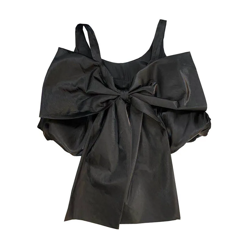 2021 Summer New Style Three-dimensional Big Bow Blouse Female Aurora Fabric High-quality Texture Blusa Doll Vest Shirt GL001
2021 Summer New Style Three-dimensional Big Bow Blouse Female Aurora Fabric High-quality Texture Blusa Doll Vest Shirt GL001