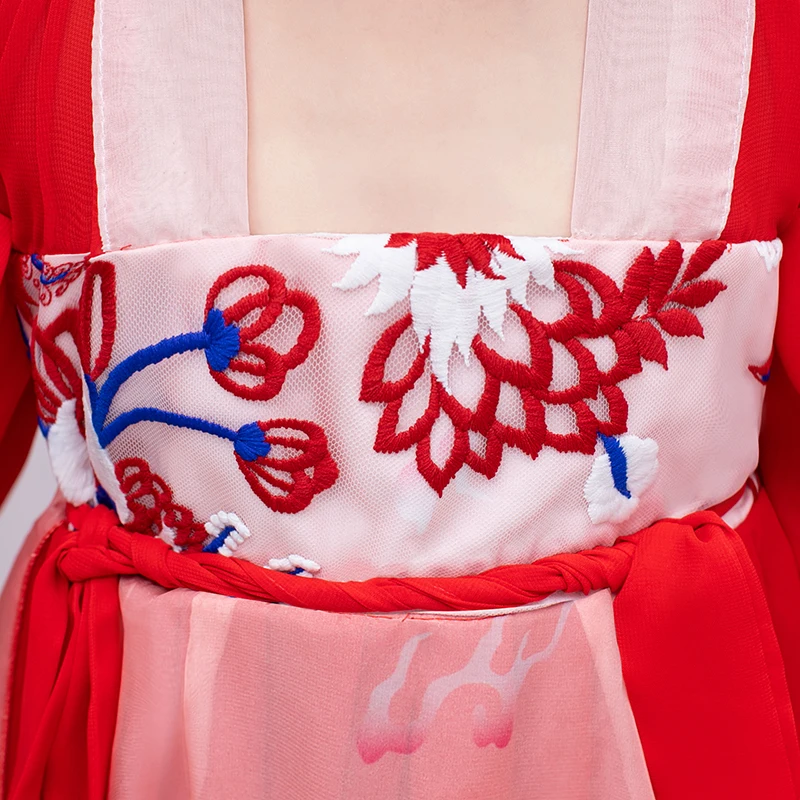 Ancient New Year Costume Child Kid Red Dress Cosplay Hanfu Folk Dance Performance Clothing Chinese Traditional Dress for Girls
Ancient New Year Costume Child Kid Red Dress Cosplay Hanfu Folk Dance Performance Clothing Chinese Traditional Dress for Girls