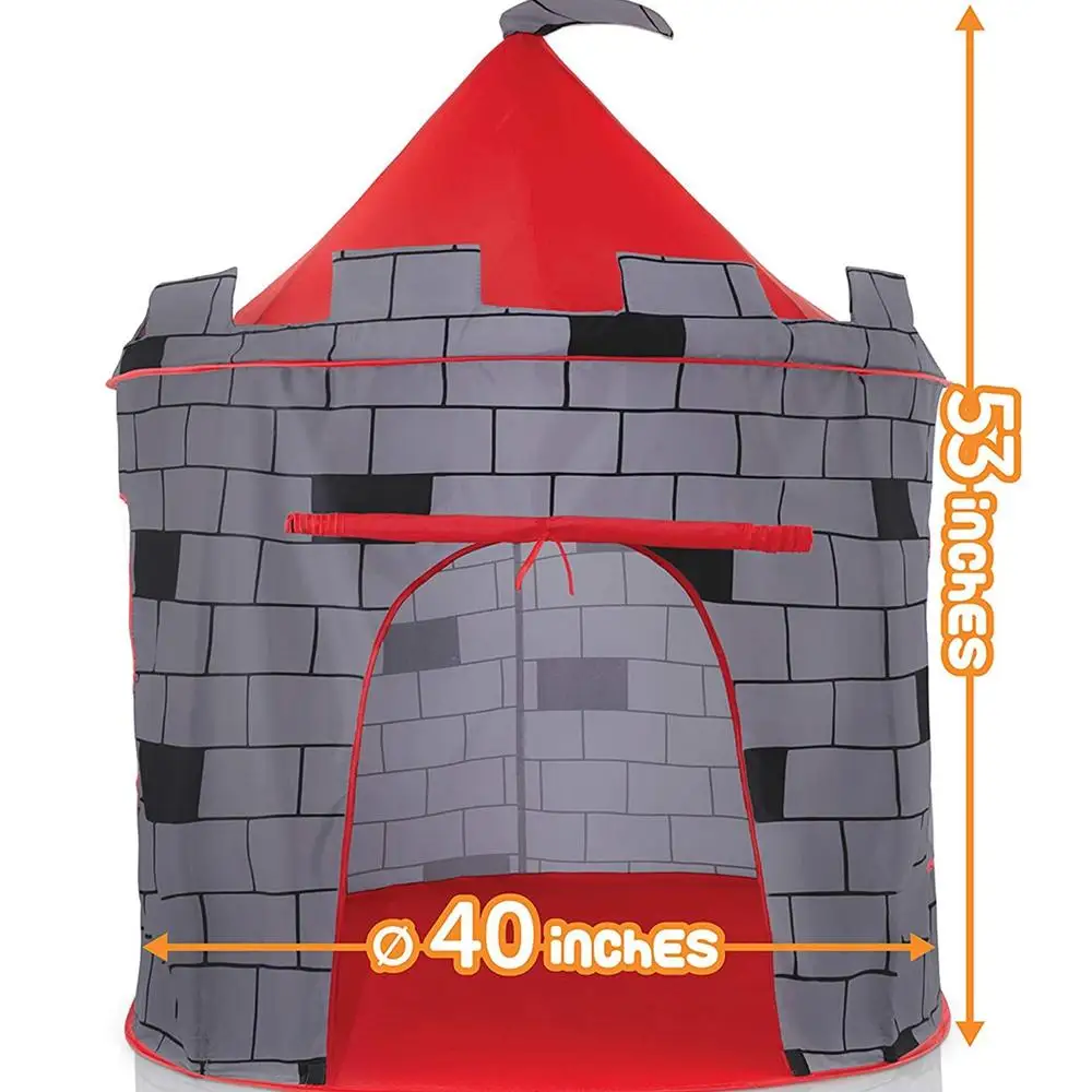 Portable Kid Tent House Children Teepee Tent Play Toy Tents Birthday Christmas Gift Folding Princess Castle Present 135*105cm
Portable Kid Tent House Children Teepee Tent Play Toy Tents Birthday Christmas Gift Folding Princess Castle Present 135*105cm