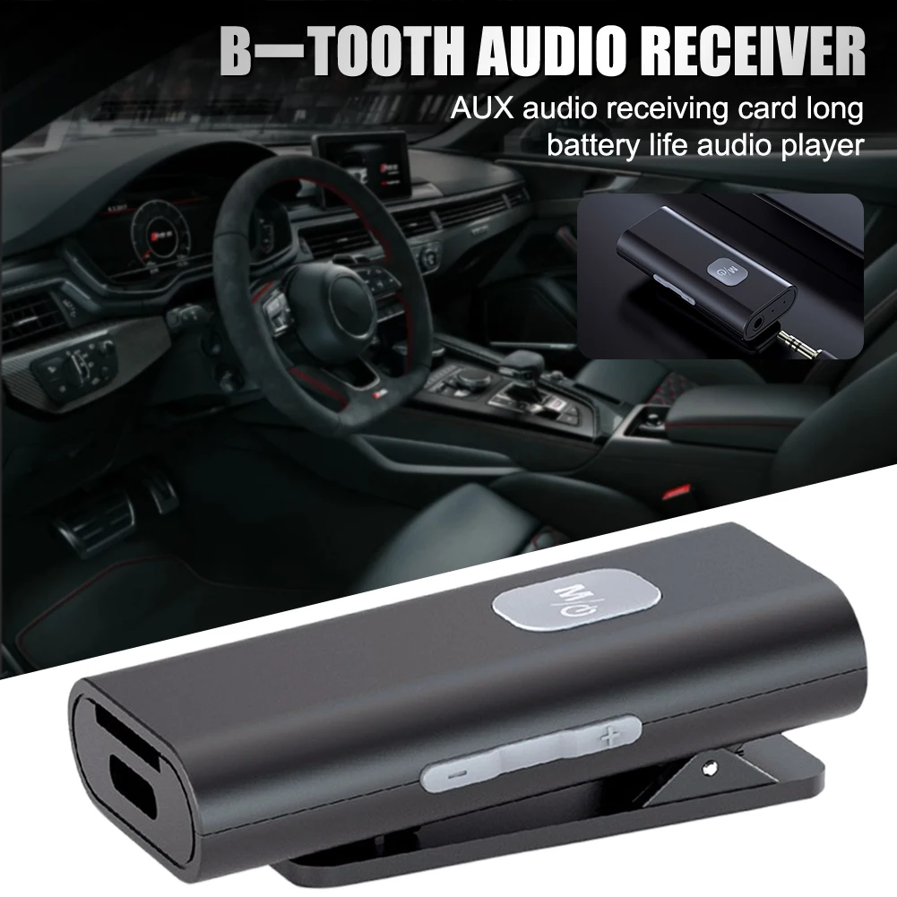 New Bluetooth-Compatible 5.0 Receiver Car Audio Rechargeable Wireless Adapter Noise Reduction Supports AUX TF Card Fast delivery
New Bluetooth-Compatible 5.0 Receiver Car Audio Rechargeable Wireless Adapter Noise Reduction Supports AUX TF Card Fast delivery