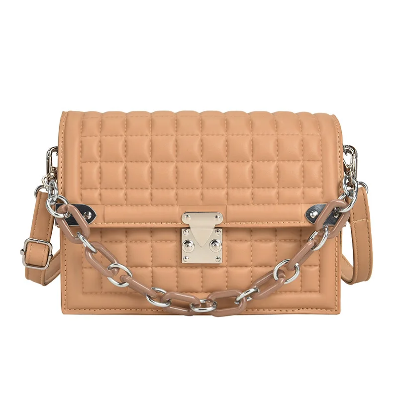 AELPL 2021 brand women's shoulder bags thick chain quilted shoulder bags and handbag ladies clutch bags hand bag
AELPL 2021 brand women's shoulder bags thick chain quilted shoulder bags and handbag ladies clutch bags hand bag