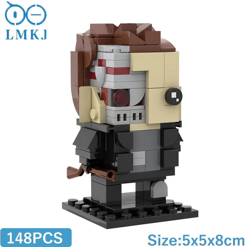 Фигурка MOC Terminator из кирпичной кладки, модель, маленькое украшение, строительные блоки, «сделай сам», развивающие игрушки, детские кирпичи, ро...
Фигурка MOC Terminator из кирпичной кладки, модель, маленькое украшение, строительные блоки, «сделай сам», развивающие игрушки, детские кирпичи, ро...