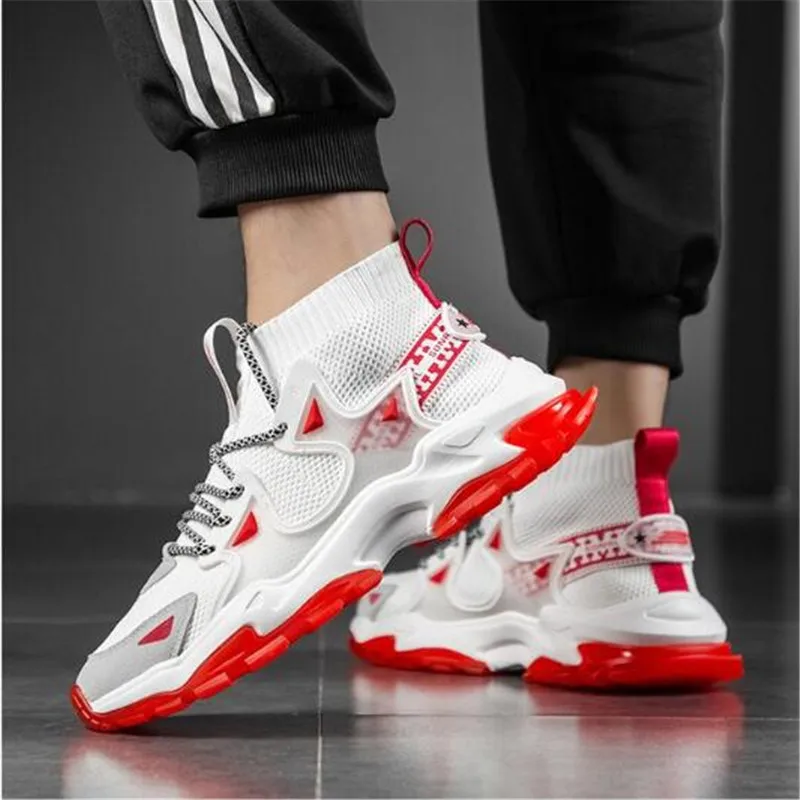 High top men's shoes 2020 socks casual all-match running shoes men's trendy Breathable mesh shoes trend basketball sneakers
High top men's shoes 2020 socks casual all-match running shoes men's trendy Breathable mesh shoes trend basketball sneakers