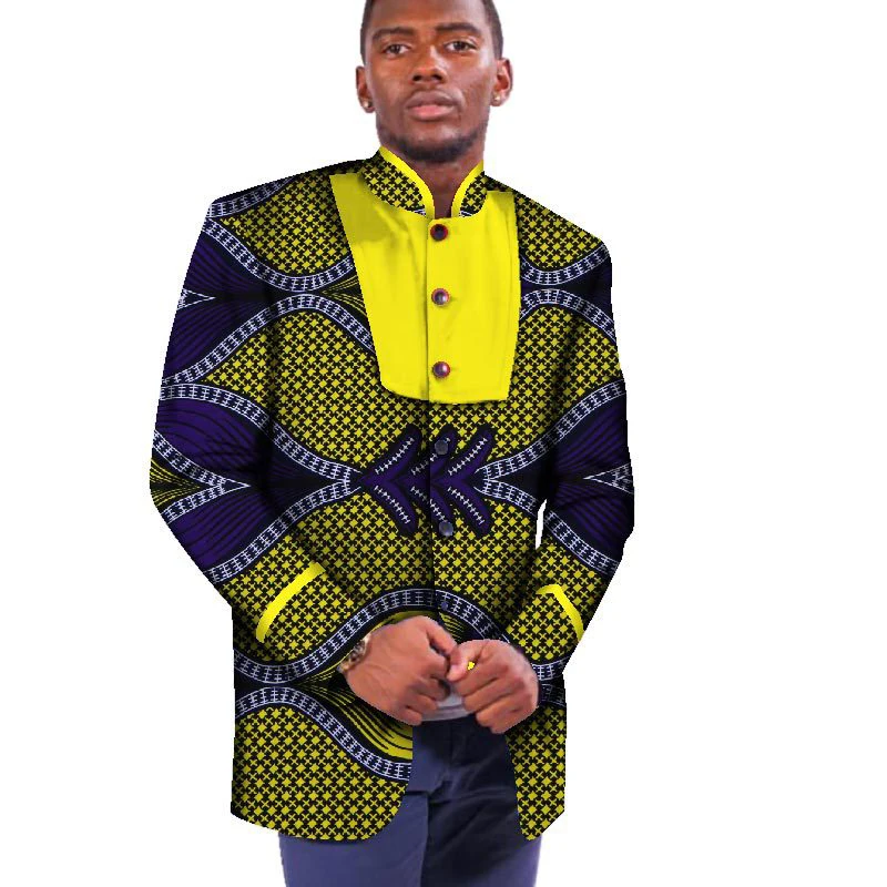 Ethnic style suit 2021 men's spring and autumn African suit 100% cotton wax cloth fabric fashion casual high-end men clothing
Ethnic style suit 2021 men's spring and autumn African suit 100% cotton wax cloth fabric fashion casual high-end men clothing