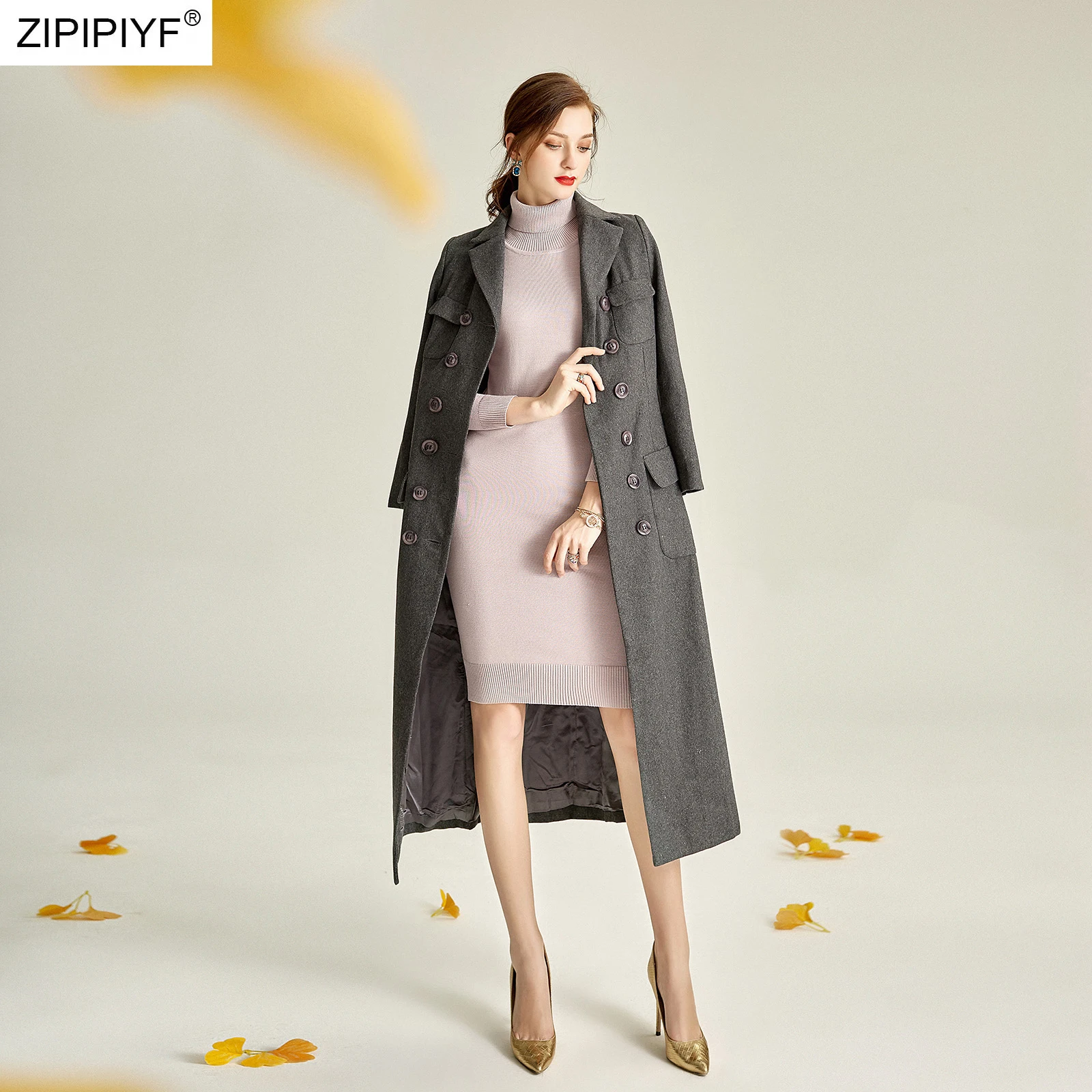 Hoigh Quality Women Wool Blend Warm Long Coat Autumn Winter Female Turn down Collar Slim Woolen Overcoat Cashmere Outerwear
Hoigh Quality Women Wool Blend Warm Long Coat Autumn Winter Female Turn down Collar Slim Woolen Overcoat Cashmere Outerwear