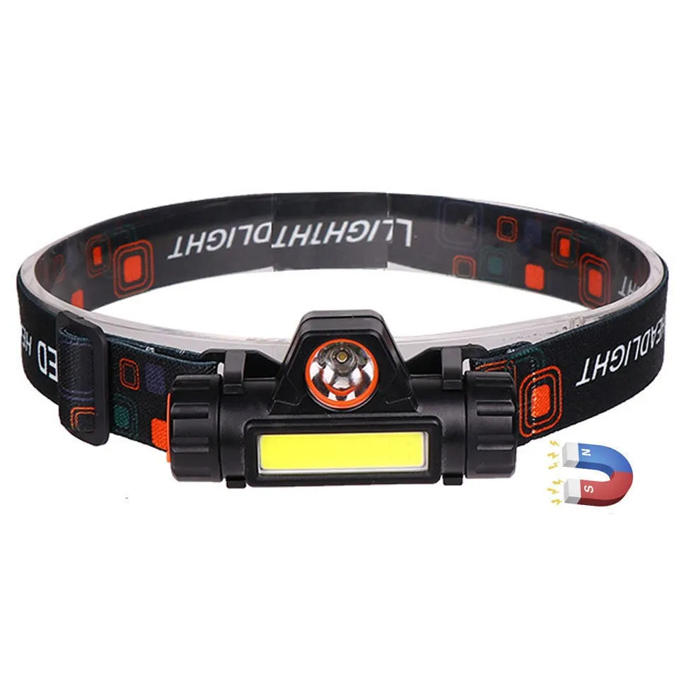 Waterproof LED Headlamp Super Bright Head Torch With Built-in Battery USB Rechargeable COB Headlight ABS Head Torch Head Lamp
Waterproof LED Headlamp Super Bright Head Torch With Built-in Battery USB Rechargeable COB Headlight ABS Head Torch Head Lamp