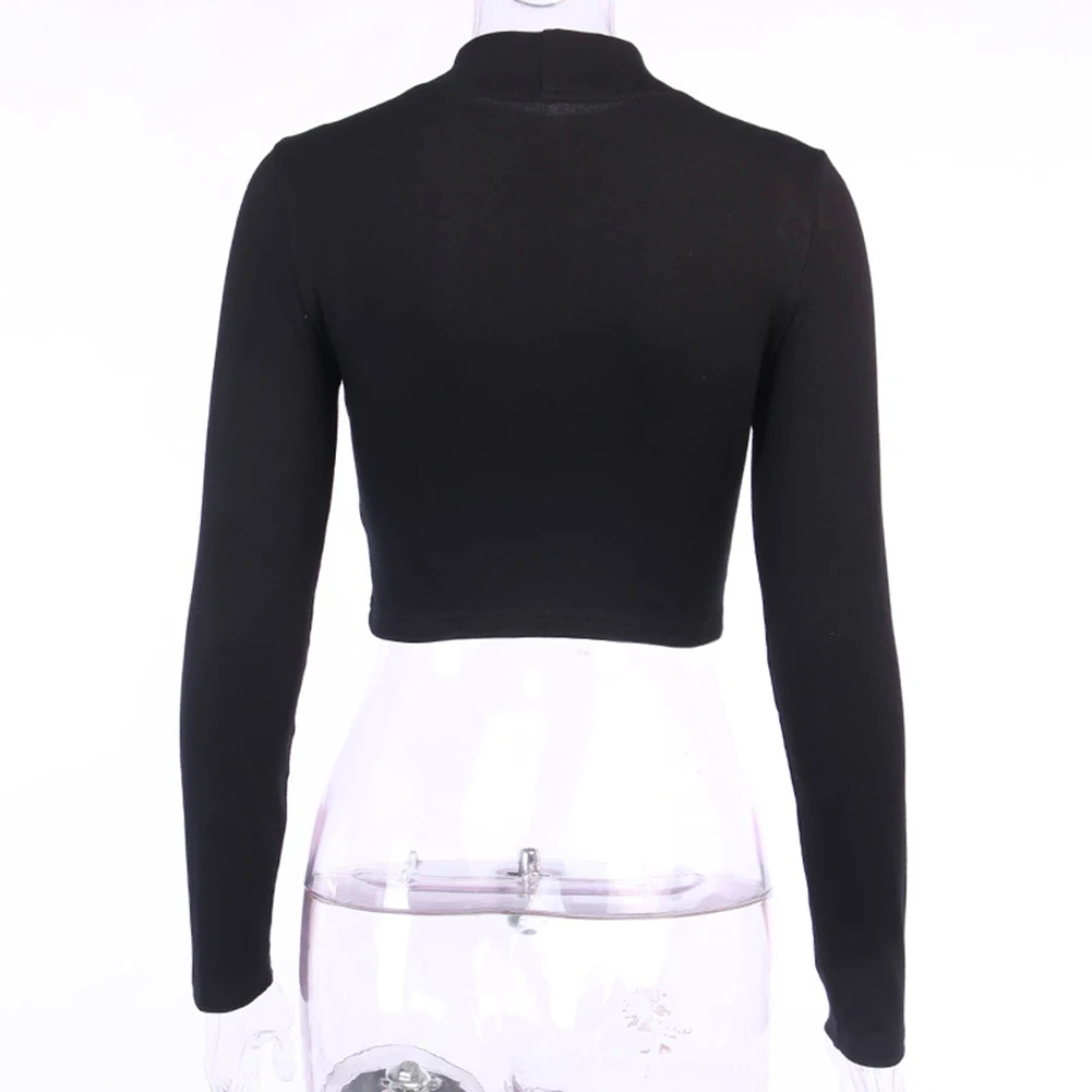 Women Gothic Long Sleeve Cotton T-shirts Eagle Graphic Printing Aesthetic Skinny High Neck Girls Tops Tees Casual Clothes
Women Gothic Long Sleeve Cotton T-shirts Eagle Graphic Printing Aesthetic Skinny High Neck Girls Tops Tees Casual Clothes