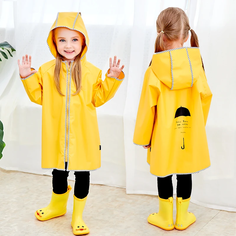 Hiking Cute Raincoat Kids Children Yellow Impermeable Rain Jacket Boots Lightweight Jas Hujan Anak Hooded Raincoat Set KK60YY 
Hiking Cute Raincoat Kids Children Yellow Impermeable Rain Jacket Boots Lightweight Jas Hujan Anak Hooded Raincoat Set KK60YY