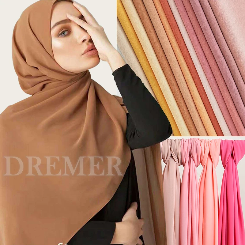 Muslim Fashion Plain Bubble Chiffon Hijab Scarf Women Luxury Solid Color Long Shawl and Wraps Head Scarves Ladies Hijabs Bandana
Muslim Fashion Plain Bubble Chiffon Hijab Scarf Women Luxury Solid Color Long Shawl and Wraps Head Scarves Ladies Hijabs Bandana