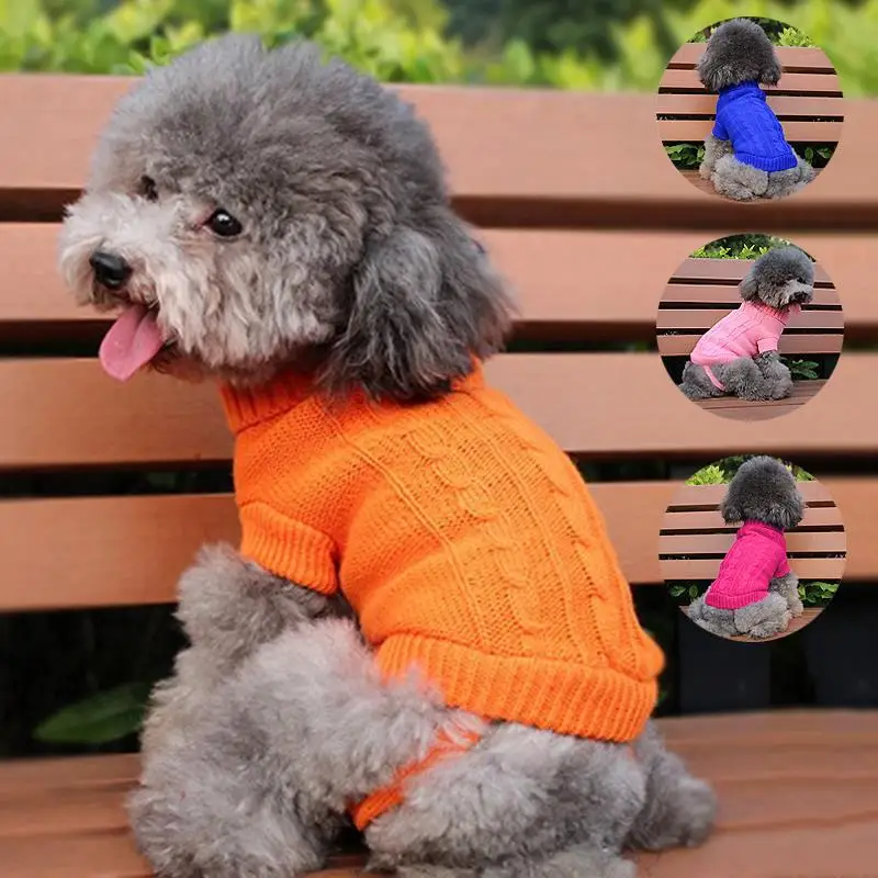 Winter Pet Dog Sweaters Pet Clothes for Small Dogs Warm Sweater Coat Outfit for Cats Clothes Woolly Soft Dog T Shirt Jacket
Winter Pet Dog Sweaters Pet Clothes for Small Dogs Warm Sweater Coat Outfit for Cats Clothes Woolly Soft Dog T Shirt Jacket