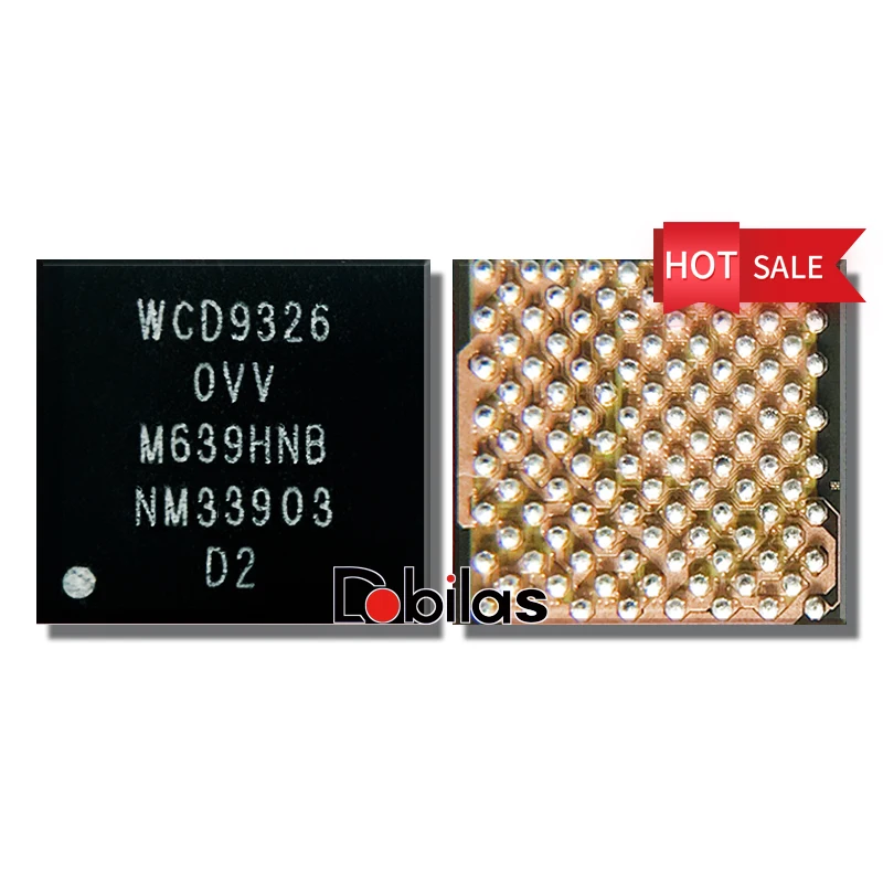 5Pcs/Lot WCD9326 Audio Sound Amplifier Code IC BGA Mobile Phone Integrated Circuits Chip Chipset
5Pcs/Lot WCD9326 Audio Sound Amplifier Code IC BGA Mobile Phone Integrated Circuits Chip Chipset