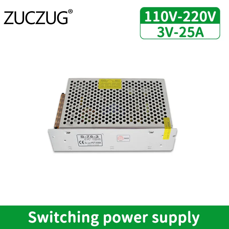Dual Switching Power Supply 75W Power Supply Source Adapter Transformer 220V To 12V Ac To Dc Power Supply 3V 25A Driver for Leds
Dual Switching Power Supply 75W Power Supply Source Adapter Transformer 220V To 12V Ac To Dc Power Supply 3V 25A Driver for Leds