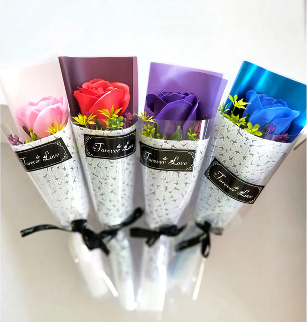 New Beautiful Soap Rose Flower Bear Soap Flower With Teddy Bear For Wedding Valentine'S Day Gift Handmake Home Decoration
New Beautiful Soap Rose Flower Bear Soap Flower With Teddy Bear For Wedding Valentine'S Day Gift Handmake Home Decoration