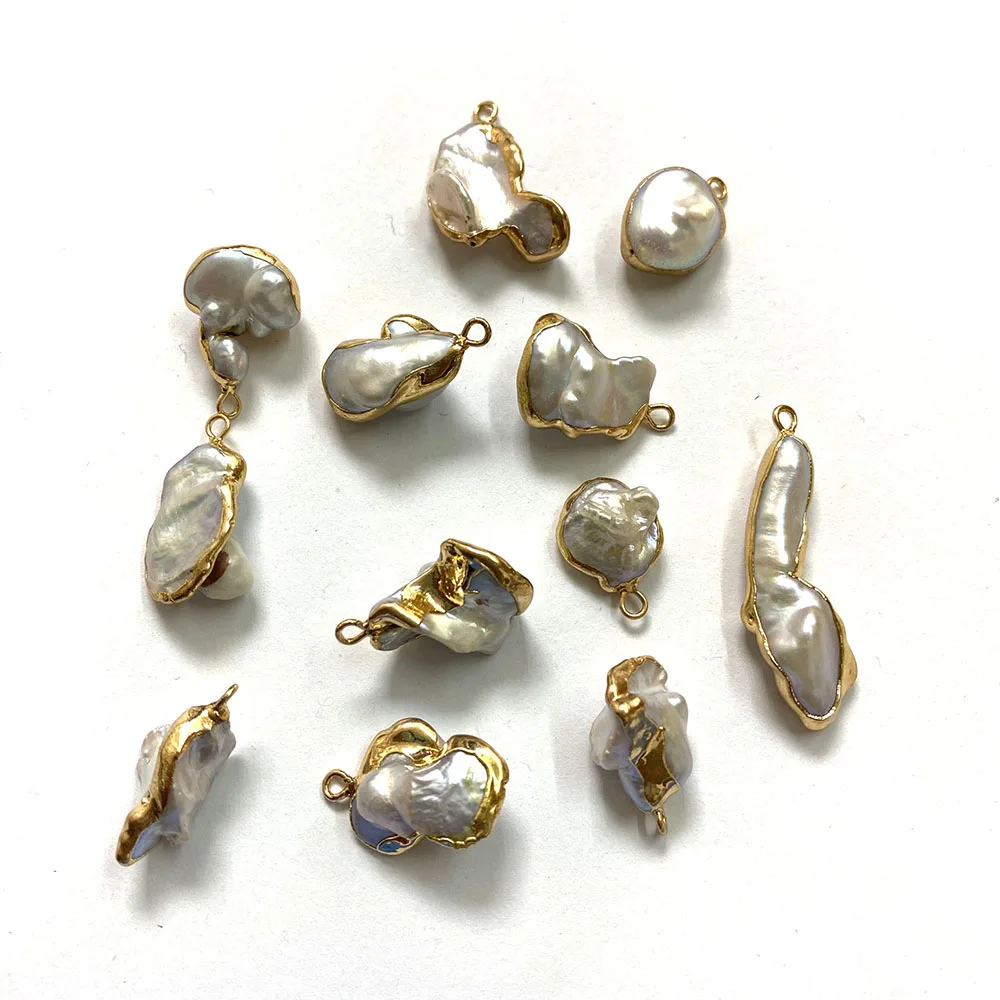 Natural Freshwater Pearl Recycled Bead Straps Handmade DIY Jewelry Making Necklace Earrings Wedding Party Jewelry Accessories
Natural Freshwater Pearl Recycled Bead Straps Handmade DIY Jewelry Making Necklace Earrings Wedding Party Jewelry Accessories