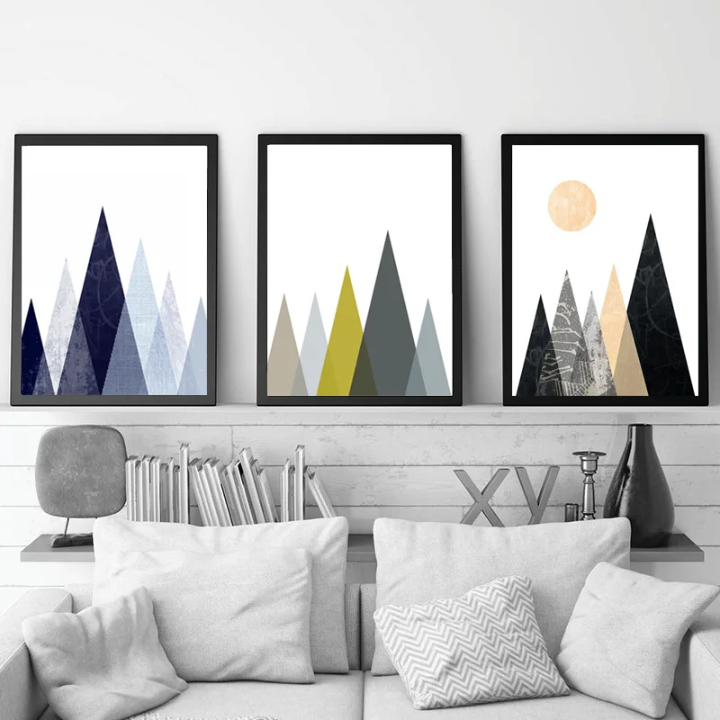 Blue Geometric Canvas Painting Minimalist Wall Art Modern Abstract Prints and Posters Colorful Pictures for Living Room Decor
Blue Geometric Canvas Painting Minimalist Wall Art Modern Abstract Prints and Posters Colorful Pictures for Living Room Decor