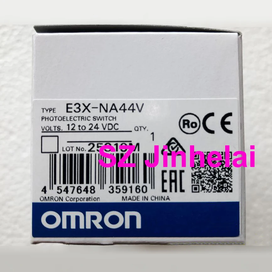 Оригинальный фотоэлектрический Переключатель OMRON E3X-NA44V, простой усилитель оптических волокон
Оригинальный фотоэлектрический Переключатель OMRON E3X-NA44V, простой усилитель оптических волокон