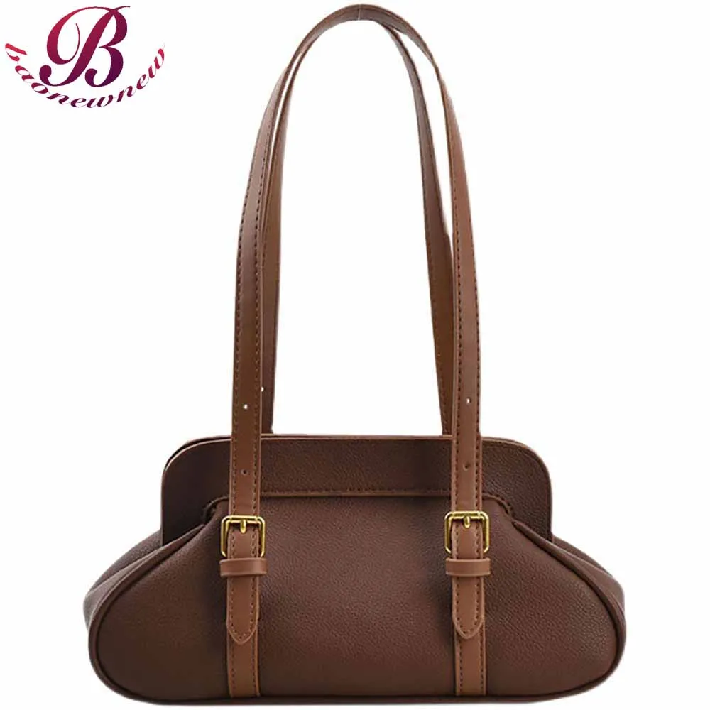 Fashion Simple One-shoulder Armpit Bag For Women Female Luxury Deisgner Handbags Ladies Retro Leather Bags Free Shipping Package
Fashion Simple One-shoulder Armpit Bag For Women Female Luxury Deisgner Handbags Ladies Retro Leather Bags Free Shipping Package