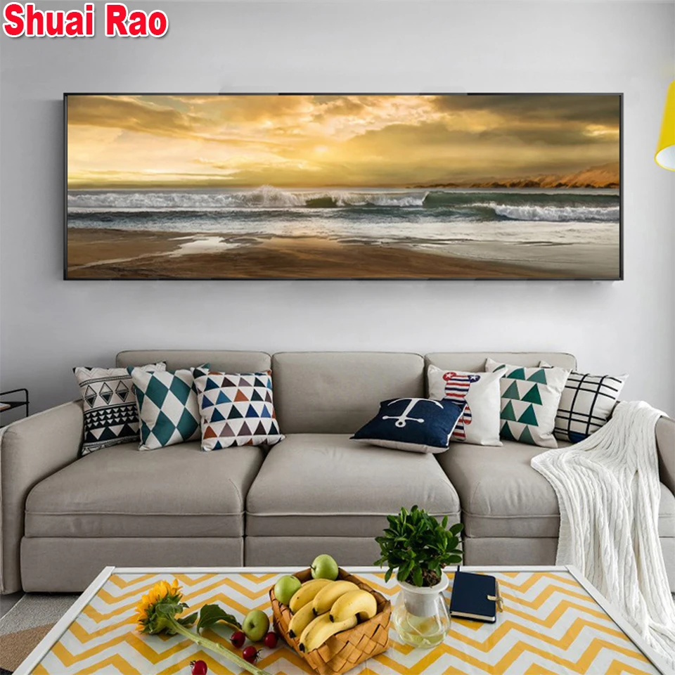 Modern Abstract Landscape Diamond Painting 5d diy embroidery diamond mosaic Wave and Beach Picture for Living Room Home Decor
Modern Abstract Landscape Diamond Painting 5d diy embroidery diamond mosaic Wave and Beach Picture for Living Room Home Decor