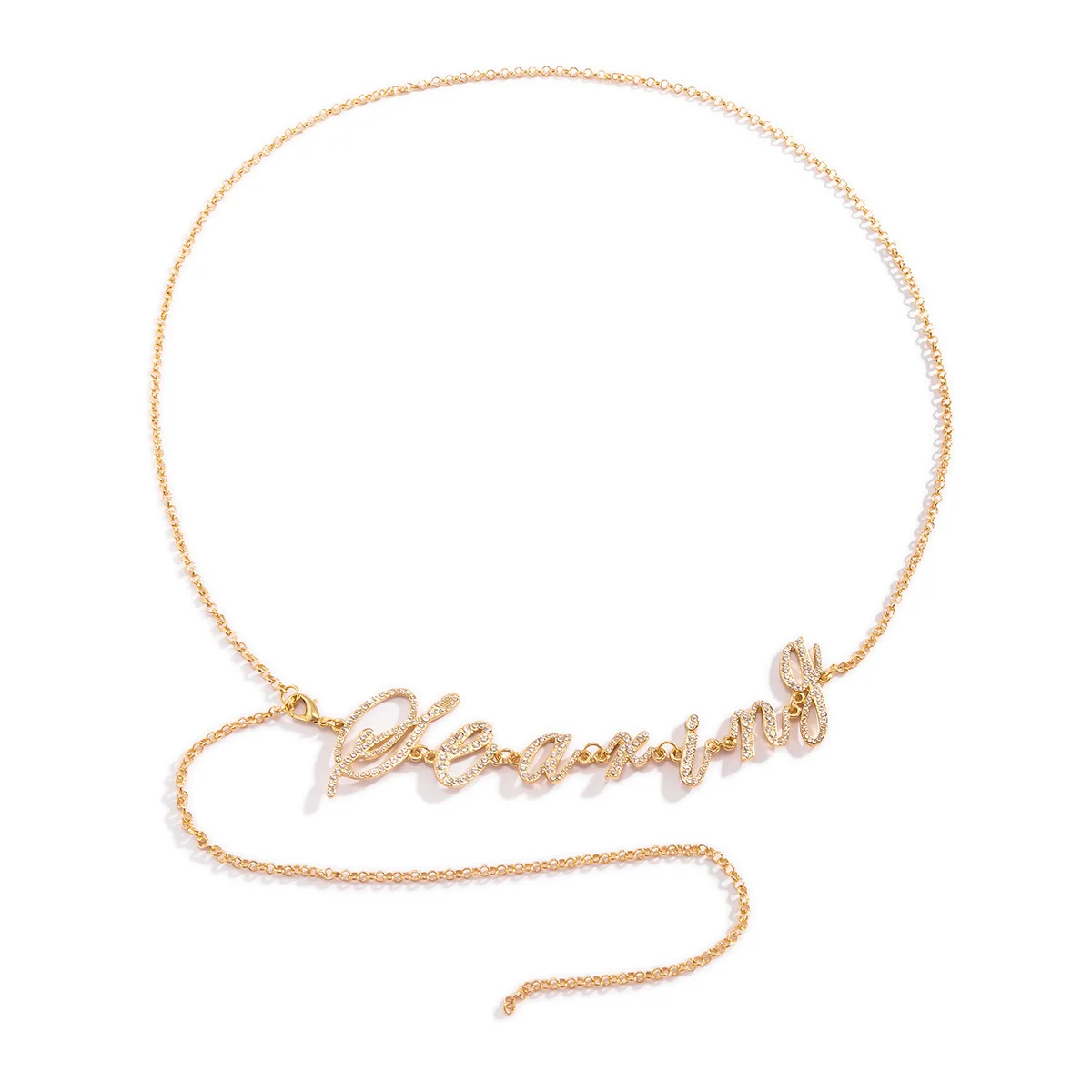 Hobbyworker 29.5inch Custom Sexy Personalized Letter Waist Chain for Women Body XQ07061
Hobbyworker 29.5inch Custom Sexy Personalized Letter Waist Chain for Women Body XQ07061