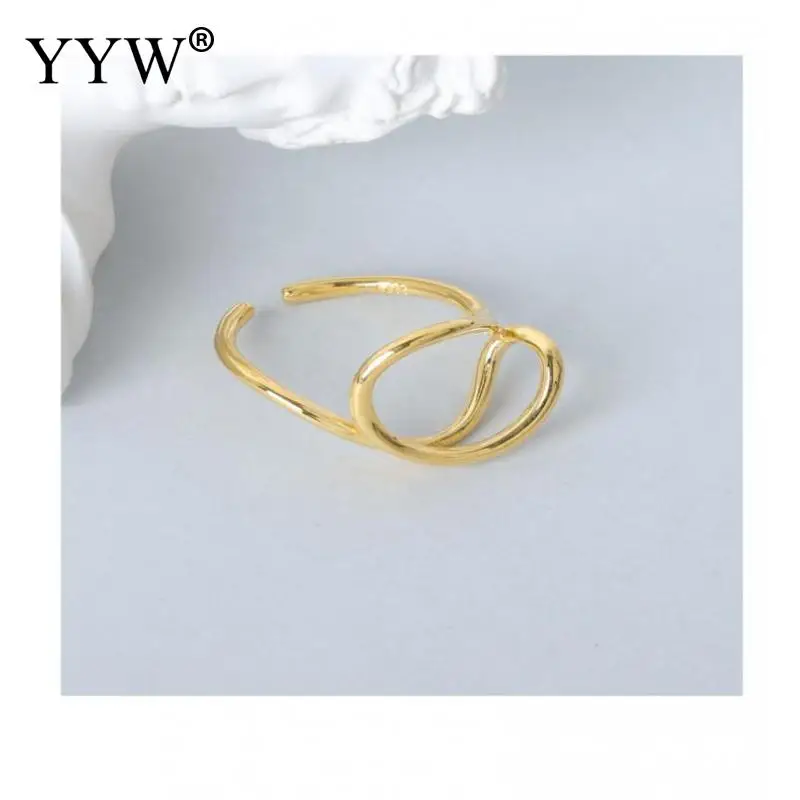 Japanese And Korean Simple Ins Open Geometric Personality Ring Plated Fashion Smooth Can Daily Wear Or Matching Size 19*22mm
Japanese And Korean Simple Ins Open Geometric Personality Ring Plated Fashion Smooth Can Daily Wear Or Matching Size 19*22mm