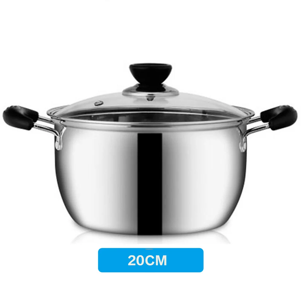 Stainless Steel Saucepan Soup Pot Dairy Saucepan And Noodle Soaking In Household Dormitory Kitchen Milk Pots Kitchen Tool
Stainless Steel Saucepan Soup Pot Dairy Saucepan And Noodle Soaking In Household Dormitory Kitchen Milk Pots Kitchen Tool