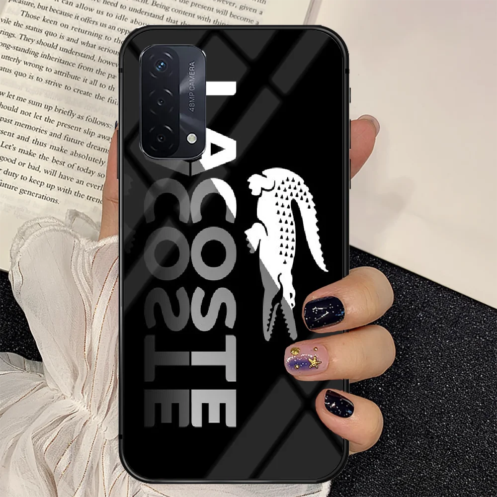 Fashion Brand LACOETES Phone Tempered Glass Case Cover For oppo realme find a x c xt gt 2 53 3 6 7 50 11 i Pro 4g 5g Back Etui
Fashion Brand LACOETES Phone Tempered Glass Case Cover For oppo realme find a x c xt gt 2 53 3 6 7 50 11 i Pro 4g 5g Back Etui