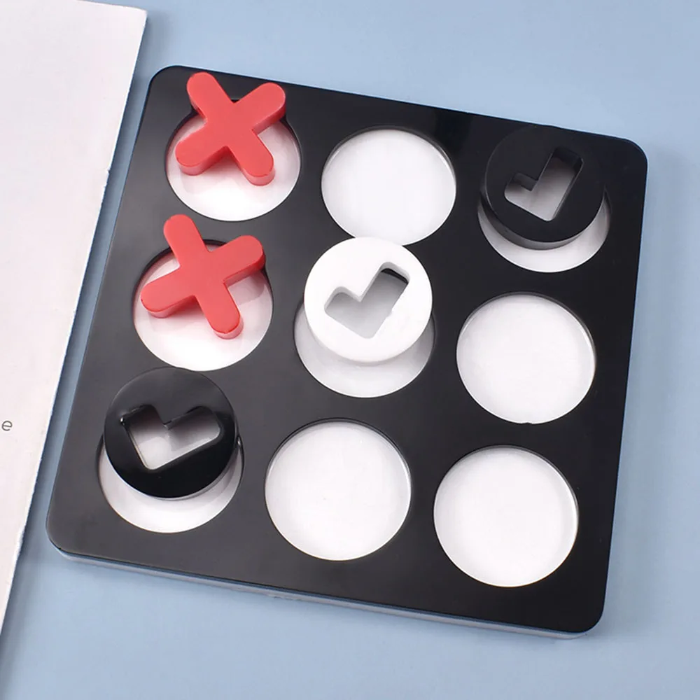 Handmade Childhood Game Silicone Mold Tic-Tac-Toe Ox Chess Game Epoxy Resin Mold DIY Jewelry Accessories Making
Handmade Childhood Game Silicone Mold Tic-Tac-Toe Ox Chess Game Epoxy Resin Mold DIY Jewelry Accessories Making