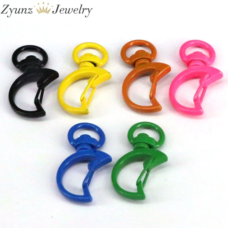 10PCS, Mix Color Enamel Swivel Metal Crescent Moon Clasp Snap Hook Jewelry Accessories
10PCS, Mix Color Enamel Swivel Metal Crescent Moon Clasp Snap Hook Jewelry Accessories