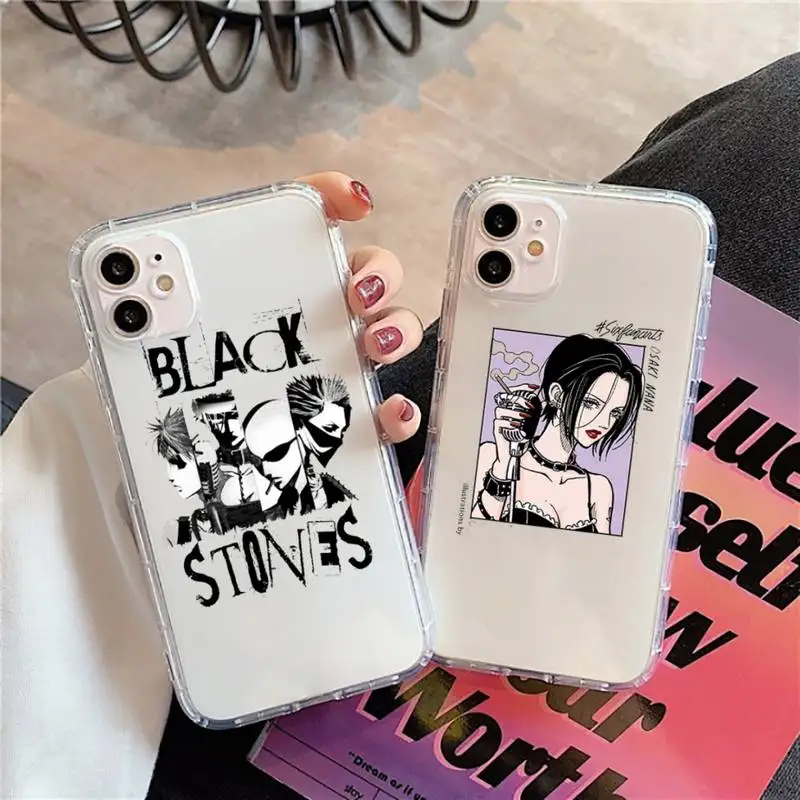 Nana Osaki Anime Luxury cool funda Phone Case For iPhone 13 12 11 8 7 Pro Max Plus X XS XR MINI transparent clear New anime
Nana Osaki Anime Luxury cool funda Phone Case For iPhone 13 12 11 8 7 Pro Max Plus X XS XR MINI transparent clear New anime