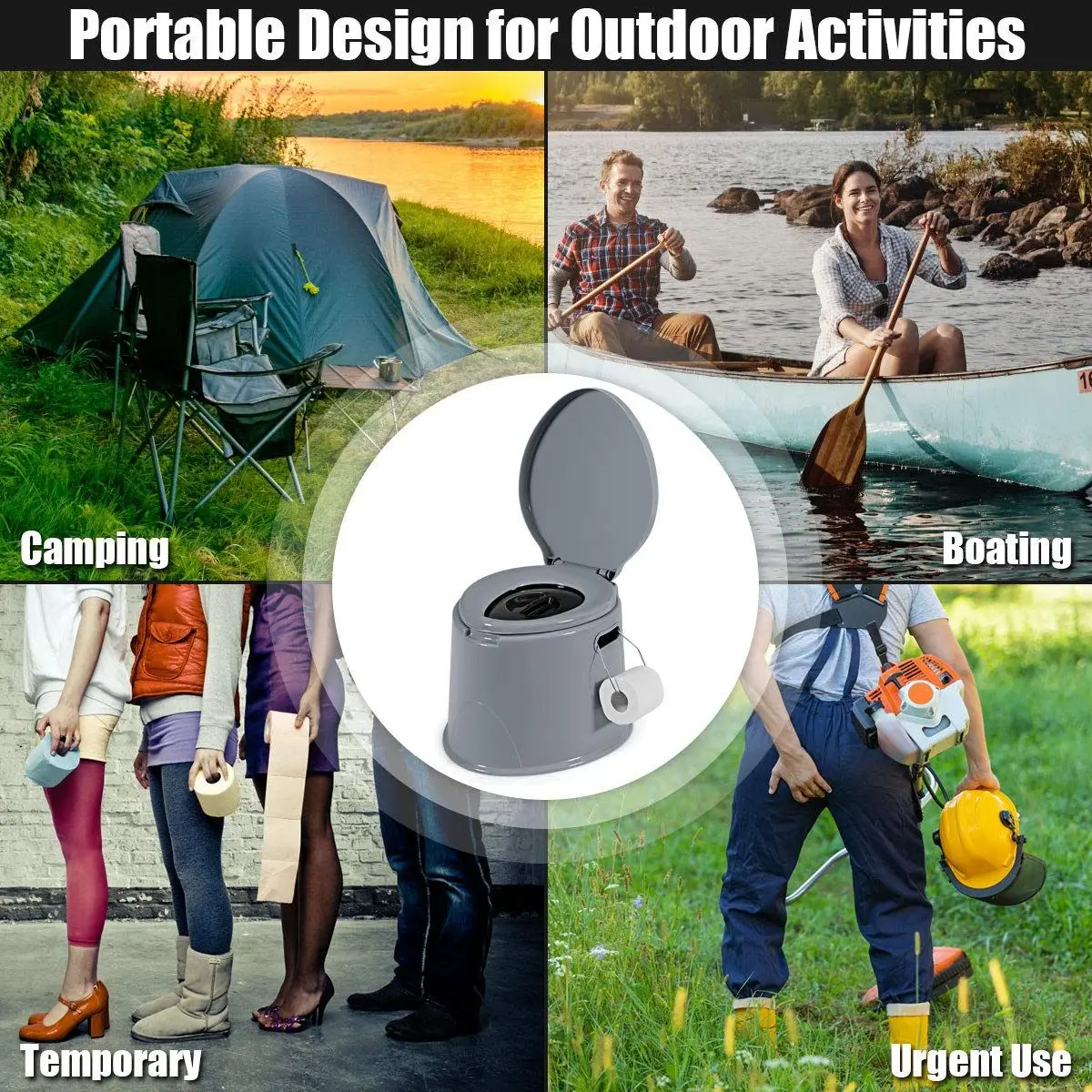 4 Color Portable Toilet Seat Travel Camping Hiking Outdoor Indoor Potty Commode Portable-Travel-Bucket-wc-Indoor
4 Color Portable Toilet Seat Travel Camping Hiking Outdoor Indoor Potty Commode Portable-Travel-Bucket-wc-Indoor