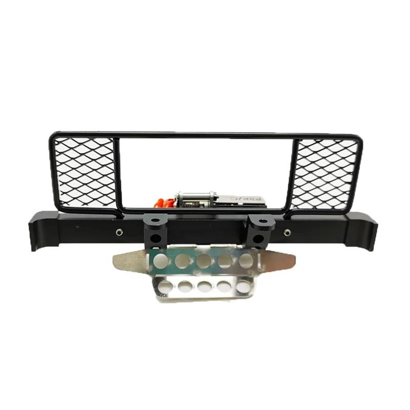 Metal Front Bumper Protection Board Winch for MN D90 D91 D99 D99S 1/12 2.4G 4WD RC Car Upgrade Spare Parts,Black
Metal Front Bumper Protection Board Winch for MN D90 D91 D99 D99S 1/12 2.4G 4WD RC Car Upgrade Spare Parts,Black