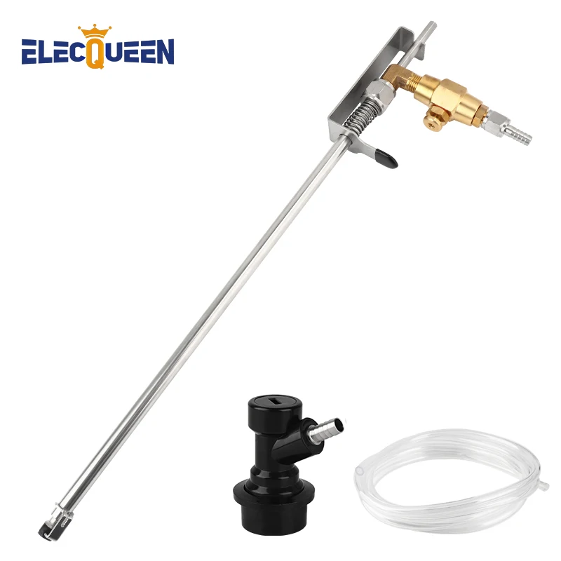 Beer Gun Bottle Filler Co2 Carbonation Kit,Stainless Steel Beer Bottler with Ball Lock Home Brew Bottling Equipment Accessemble
Beer Gun Bottle Filler Co2 Carbonation Kit,Stainless Steel Beer Bottler with Ball Lock Home Brew Bottling Equipment Accessemble